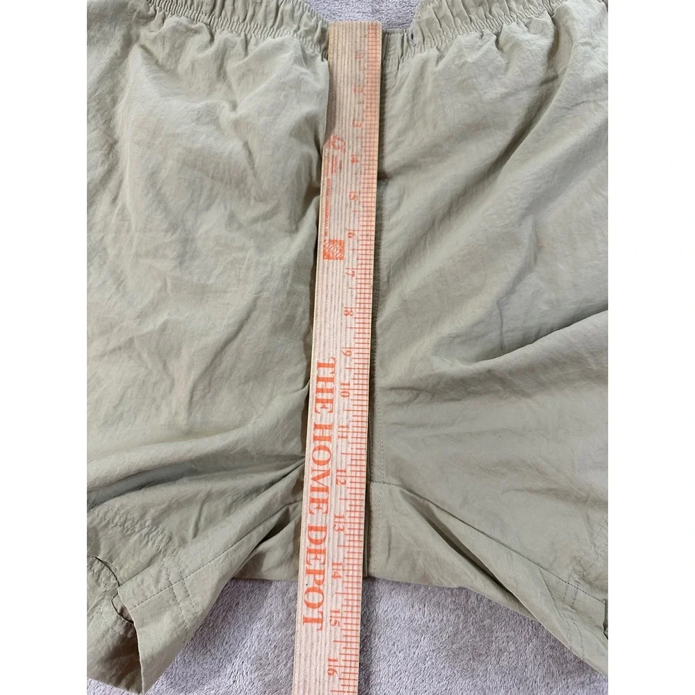 Vintage Polo Ralph Lauren Swim Trunks Mens L Khaki Tan Mesh Lined no Drawstrings